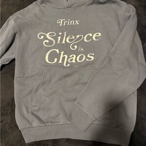 Trinx “Silence is Chaos” Light Blue New Size Medium